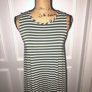 Striped Cotton Dress